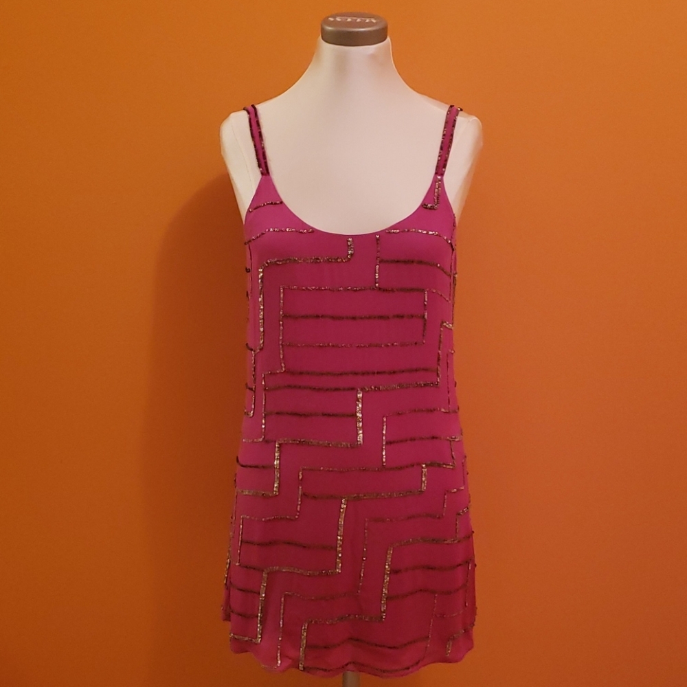 Parker Sequin Tank Top Dress